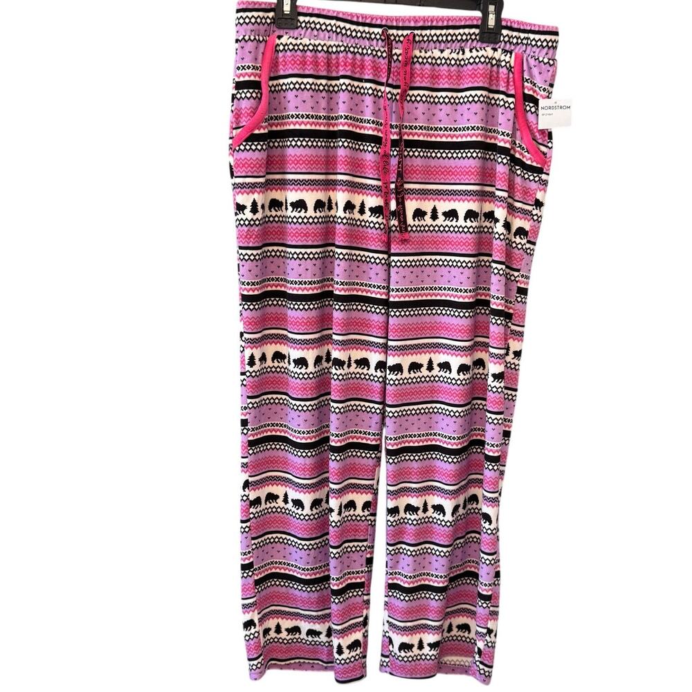 NEW MUK LUKS Women's Velour Pajama Pants Size XL